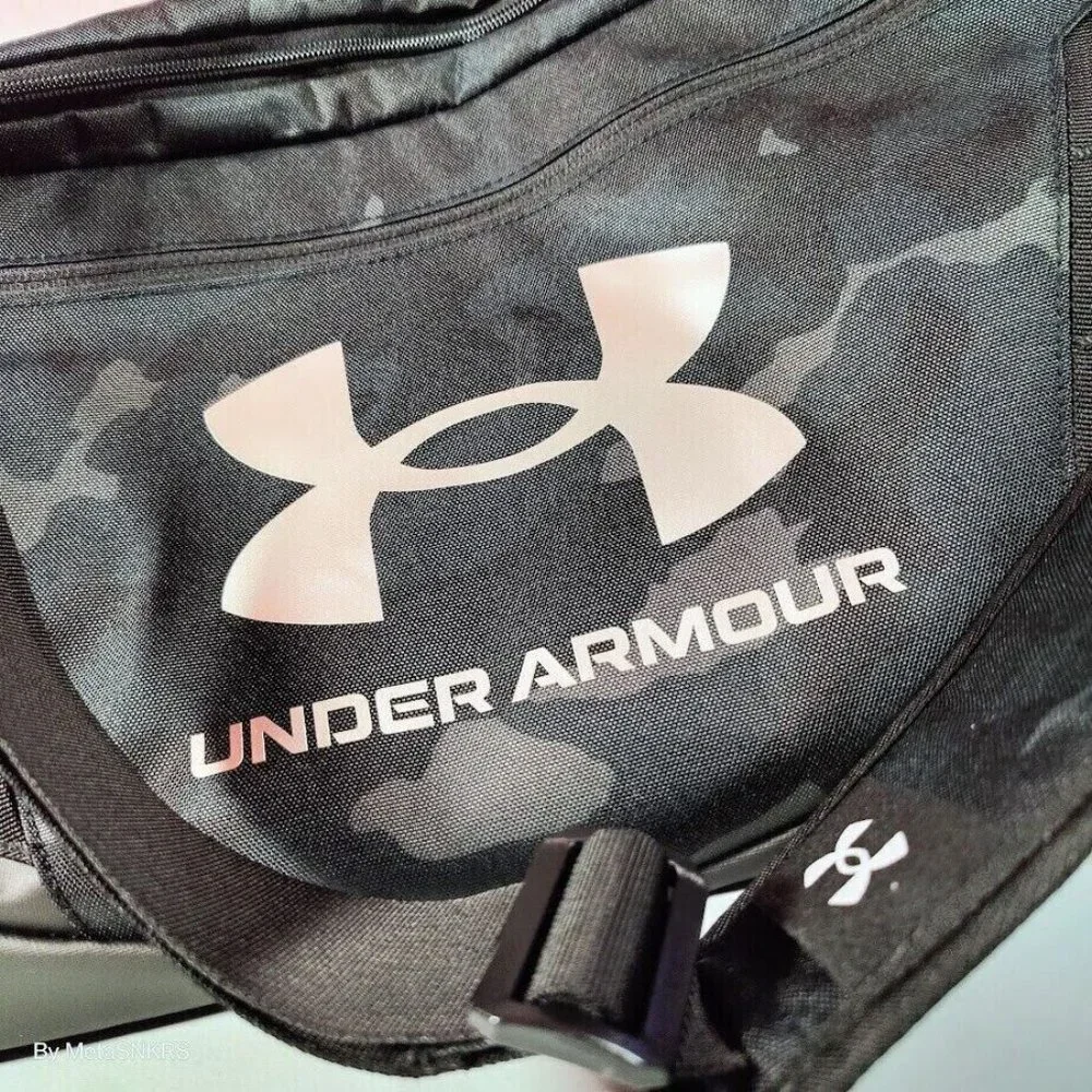 Under Armour Undeniable 5 Duffle Bag Men's Black Camouflage UA Storm Water Repel